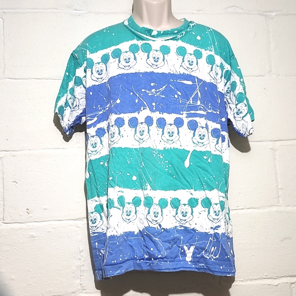 Vintage Retro Mickey T-shirt Disney Character Fashion